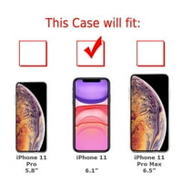 Za Apple iPhone futrolu za telefon Slim-Fit TPU zaštitna futrola , sa zaštitom ekrana od kaljenog stakla