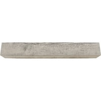 Ekena Millwork 8W 10 H 22'L 3-Sided grubo rezani Endurathane Fau drvena stropna greda, brušeni Bor
