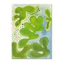 Zaštitni znak likovne umjetnosti' zelena Laguna Mrtva priroda ' platno Umjetnost Fernande Franco