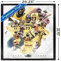 Cleveland Cavaliers - Lebron James zidni poster, 22.375 34