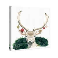 Wynwood Studio Holiday and season Wall Art Canvas Prints 'I Brought the Season' Christmas Home dekor -