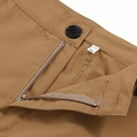 Yubnlvae Cargo Hlače za muškarce Ljetne hlače Pantalone Ležerne prilike ravno muške muške muške pantalone