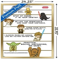 Star Wars: Saga - Sklonište u zidnom posteru, 22.375 34