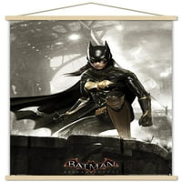 Comics Video Game - Arkham Knight - Batgirl zidni poster sa drvenim magnetnim okvirom, 22.375 34