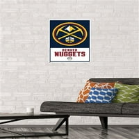 Denver Nuggets-Logo Zidni Poster, 14.725 22.375