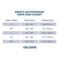 Gildan muns i velika muška majica ultra pamučna majica, 2-pakovanje, do veličine 5xl