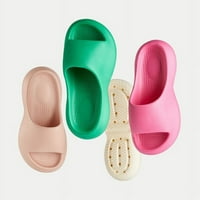 Kokopeuntne ljetne papuče za žene Muškarci New Vanjski slajdovi Debele platforme Sandale Modne klizne