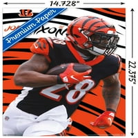 Cincinnati Bengals - Joe Mixon zidni poster, 14.725 22.375