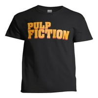 Pulp Fiction Classic Logo Muška i velika muška grafička majica