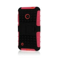 Nokia Lumia futrola, prikrivač robućeg udara, vruća ružičasta