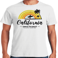 Grafička Amerika država Kalifornija SAD Zlatna državna Muška grafička majica