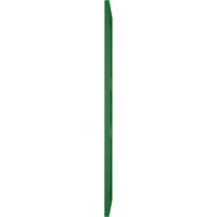 Ekena Millwork 12 W 25 H True Fit PVC Center krug umjetnosti i obrtni montirani kapci, viridijski zeleni