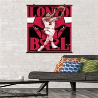 Chicago Bulls - Lonzo Ball zidni poster, 22.375 34