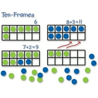 Resursi za učenje Giantski magnetski deset okvira -, starosti 5+ nastavnika u učionici