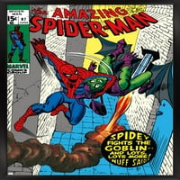 Marvel Comics - Green Goblin - Zidni poster za nevjerojatan pauk-man 22.375 34