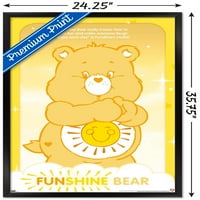 Njega medvjeda - Funshine Bear zidni poster, 22.375 34 uokviren