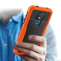 Motorola moto G Power Potpuni pokriće otporno na udarce u narandžastoj boji