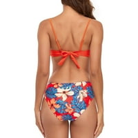 Miayilima Swimwears Tankinis Set za žene Bikinis Set bikinija visokog struka Cover Up kupaći kostim za