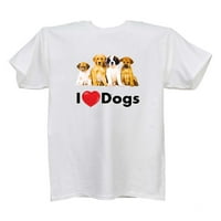 48 Muška pamučna majica sa dizajnom i ljubavne pse