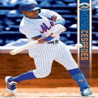 New York Mets® - Yoenis Cespedes poster and Poster Clip Bundle