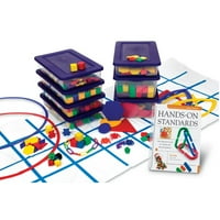Resursi Za Učenje Hands-On Standards Handbook & Manipulative Kit Bundle: Ocjene PreK-K, Rana Matematika, Uzrast 3,4,5+