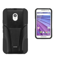 &E Shell Case Hyber za Motorola Moto G 3. generacije crna crna