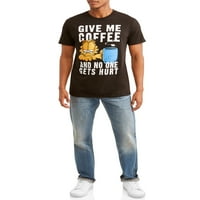Garfield Daj mi kafu Muška grafička majica kratkih rukava, do veličine 3XL