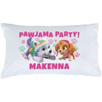 Personalizirana jastučnica-Paw Patrol Pawjama zabava