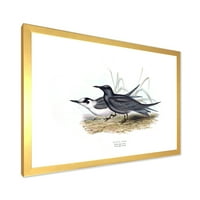 DESIMANT 'Drevna ptica Evrope II' Tradicionalni uokvireni umjetnički print