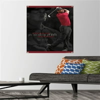 Tiger Woods - uvijek dobijte bolji zidni poster s push igle, 22.375 34
