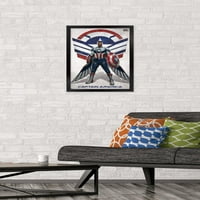 Marvel Falcon i zimski vojnik - Falcon portret zidni poster, 14.725 22.375