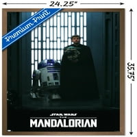 Star Wars: Mandalorijska sezona - Luke, Grogu i R2-D zidni poster, 22.375 34