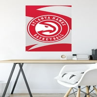 Atlanta Hawks - Logo zidni poster, 22.375 34