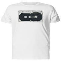 Vintage audio traka za kasetu majica-majica -image by shutterstock, muško 3x-velika