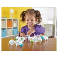 Resursi za učenje Snap-n-naučiti krave za brojanje - brojanje i sortiranje igračaka za dječake i djevojke